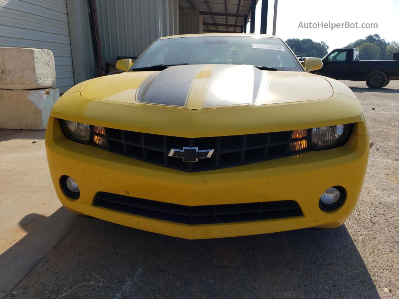 2010 Chevrolet Camaro Lt Yellow vin: 2G1FB1EV9A9179007