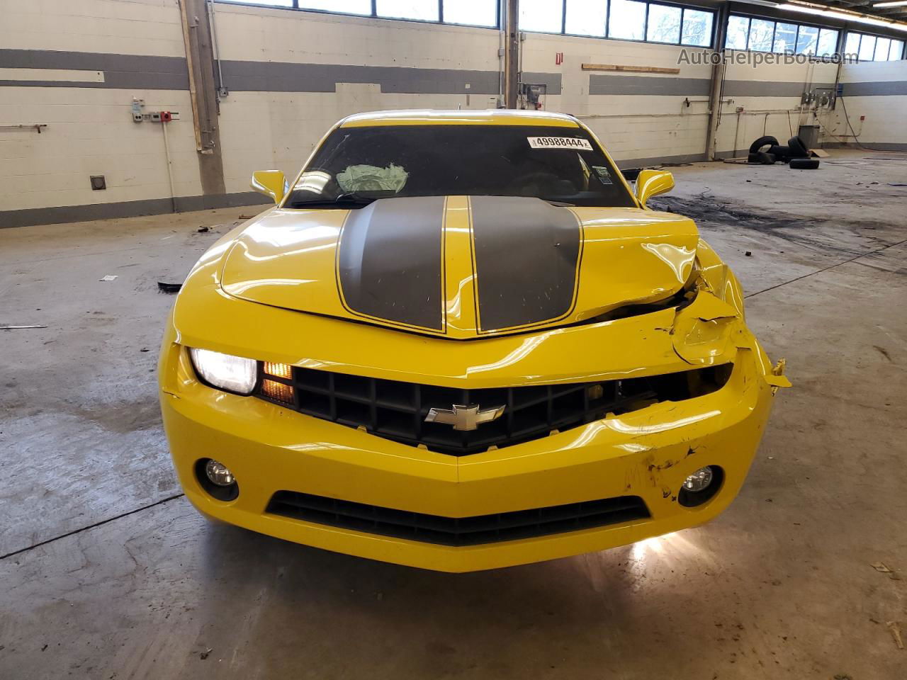 2010 Chevrolet Camaro Lt Yellow vin: 2G1FB1EVXA9193014