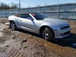 2014 Chevrolet Camaro Lt Silver vin: 2G1FB3D31E9136024