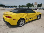 2014 Chevrolet Camaro Lt Yellow vin: 2G1FB3D31E9142955