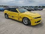 2014 Chevrolet Camaro Lt Yellow vin: 2G1FB3D31E9142955