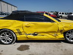 2014 Chevrolet Camaro Lt Yellow vin: 2G1FB3D31E9142955