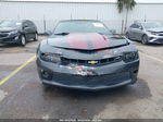 2014 Chevrolet Camaro 1lt Gray vin: 2G1FB3D31E9221817