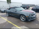 2014 Chevrolet Camaro 1lt Gray vin: 2G1FB3D31E9221817