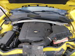 2014 Chevrolet Camaro 1lt Yellow vin: 2G1FB3D31E9221977