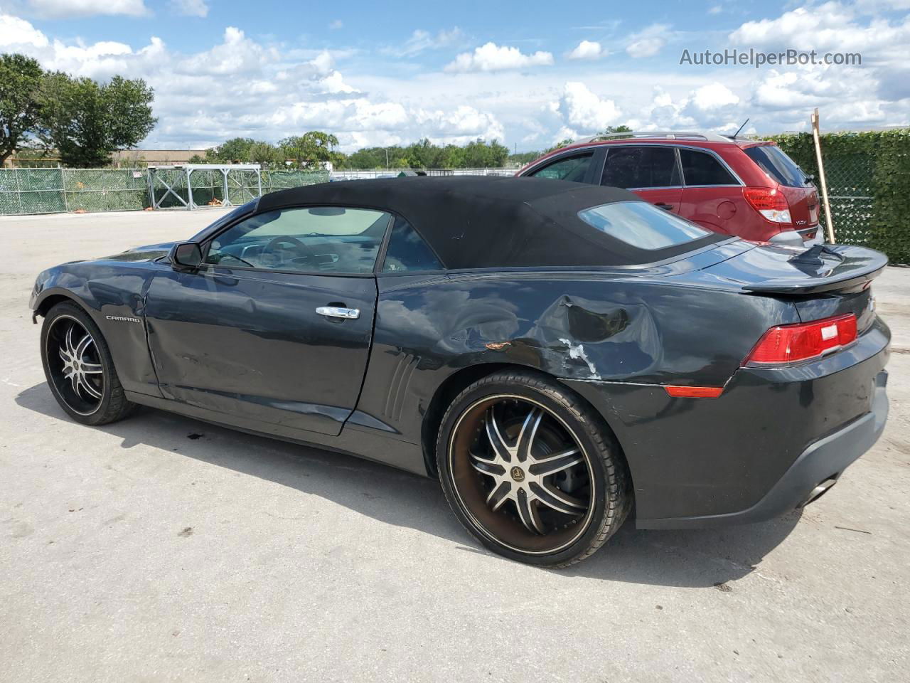 2014 Chevrolet Camaro Lt Charcoal vin: 2G1FB3D34E9138799