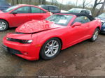 2014 Chevrolet Camaro 1lt Red vin: 2G1FB3D38E9289712