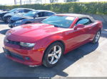 2014 Chevrolet Camaro 1lt Red vin: 2G1FB3D38E9315287