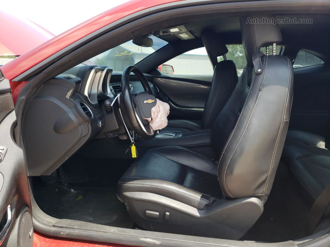 2014 Chevrolet Camaro Lt Red vin: 2G1FC1E30E9245929