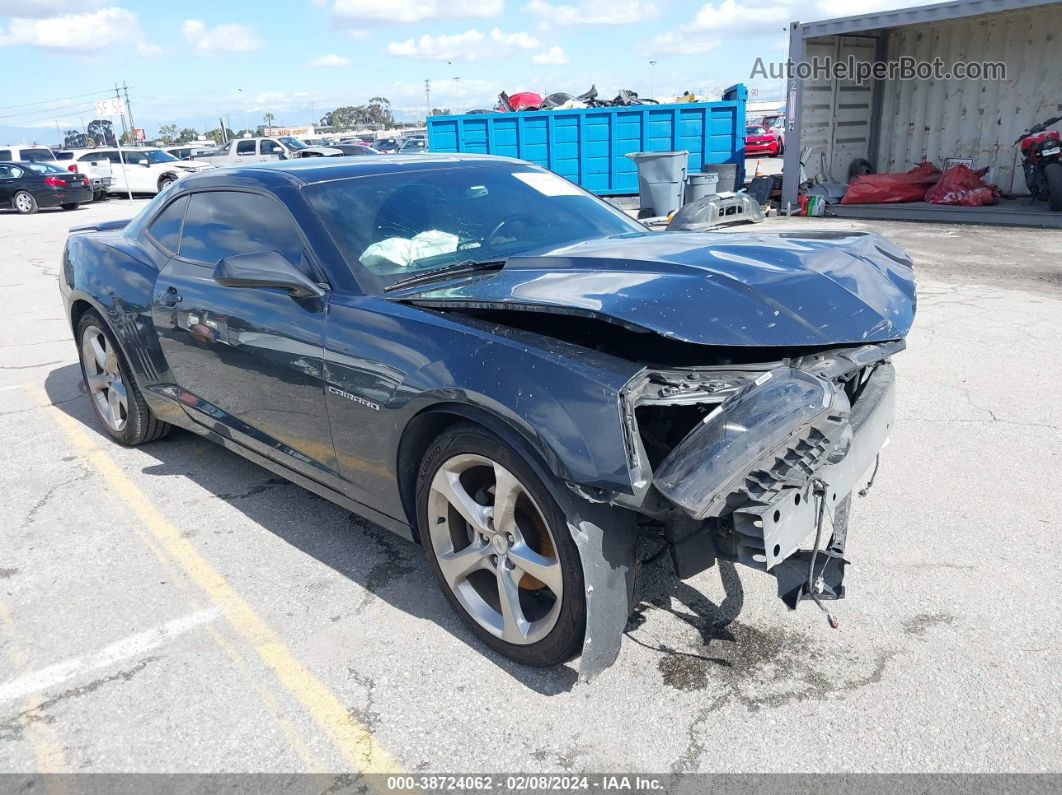 2014 Chevrolet Camaro 2lt Black vin: 2G1FC1E31E9170416