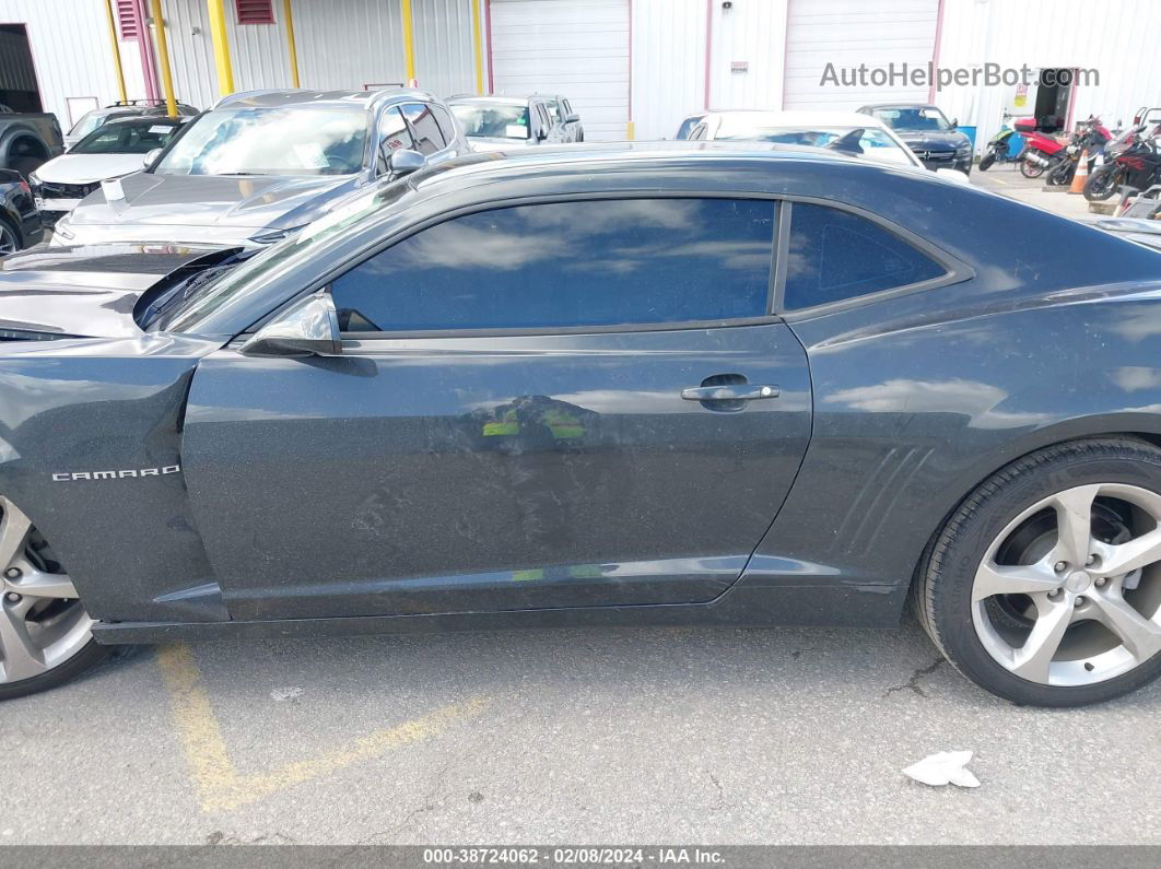 2014 Chevrolet Camaro 2lt Black vin: 2G1FC1E31E9170416