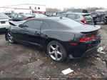 2014 Chevrolet Camaro 2lt Black vin: 2G1FC1E31E9278938