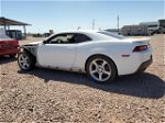 2014 Chevrolet Camaro Lt White vin: 2G1FC1E32E9240117