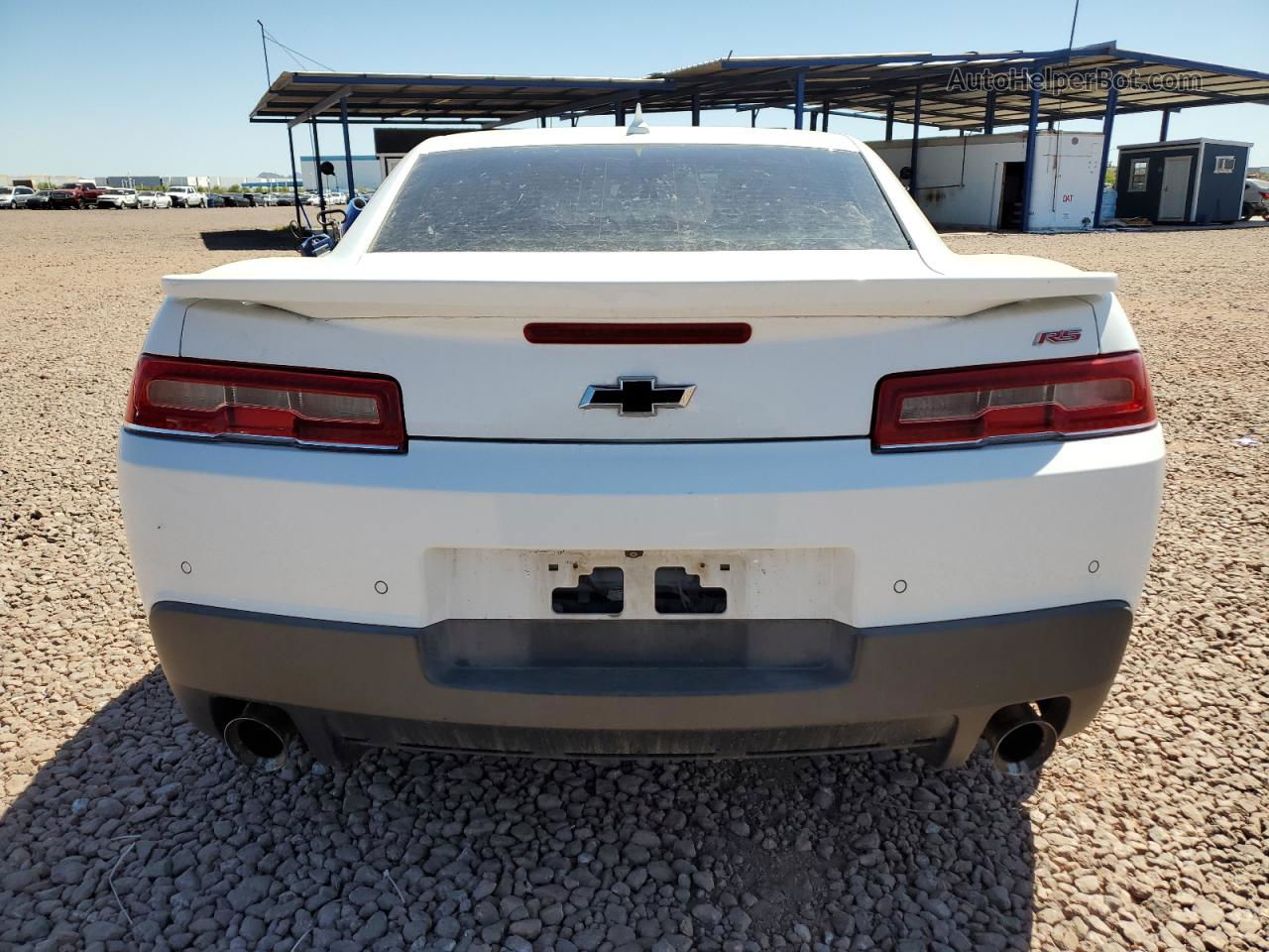 2014 Chevrolet Camaro Lt White vin: 2G1FC1E32E9240117