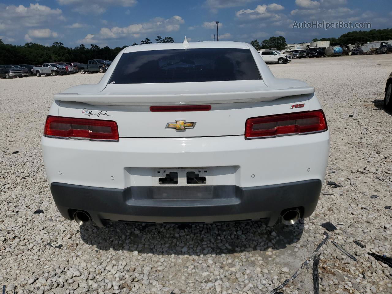 2014 Chevrolet Camaro Lt Белый vin: 2G1FC1E32E9280083