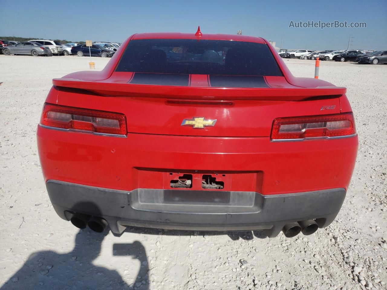 2014 Chevrolet Camaro Lt Red vin: 2G1FC1E32E9312675