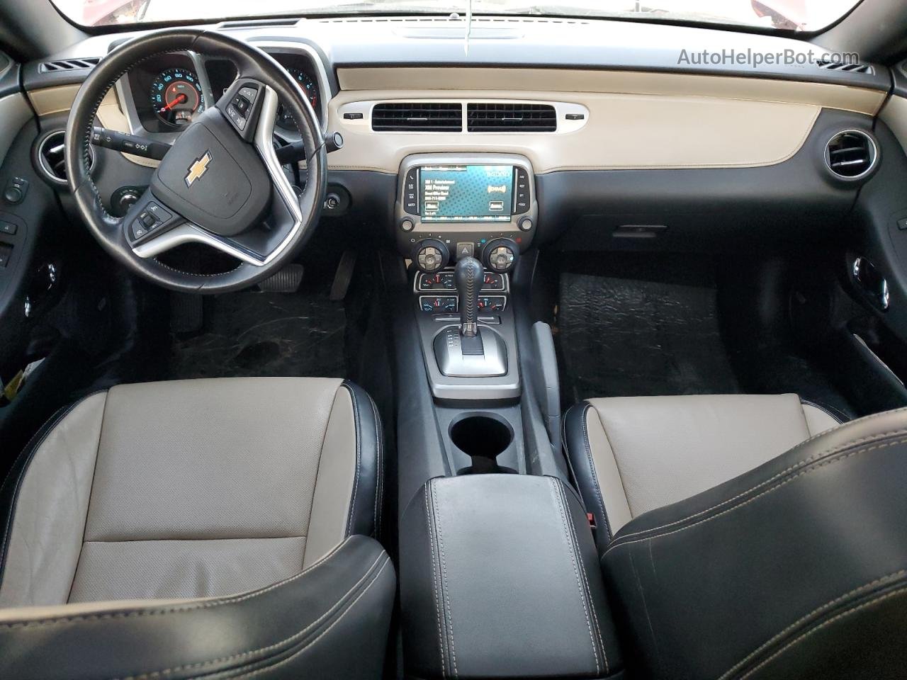 2014 Chevrolet Camaro Lt Maroon vin: 2G1FC1E33E9311325