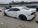 2015 Chevrolet Camaro Lt White vin: 2G1FC1E33F9300634