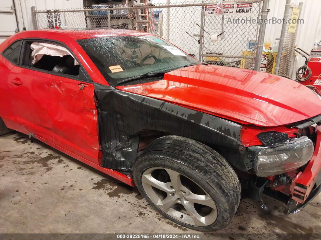 2014 Chevrolet Camaro 2lt Red vin: 2G1FC1E34E9139371