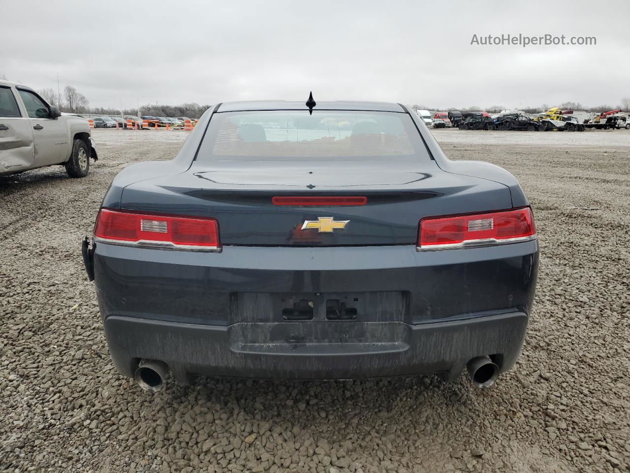 2014 Chevrolet Camaro Lt Синий vin: 2G1FC1E34E9195827