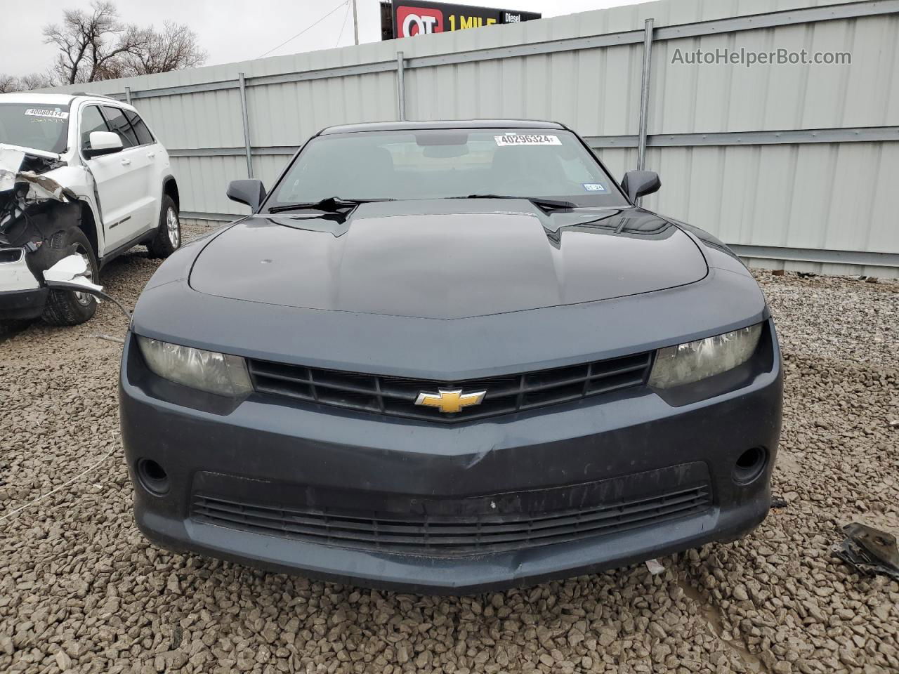 2014 Chevrolet Camaro Lt Синий vin: 2G1FC1E34E9195827