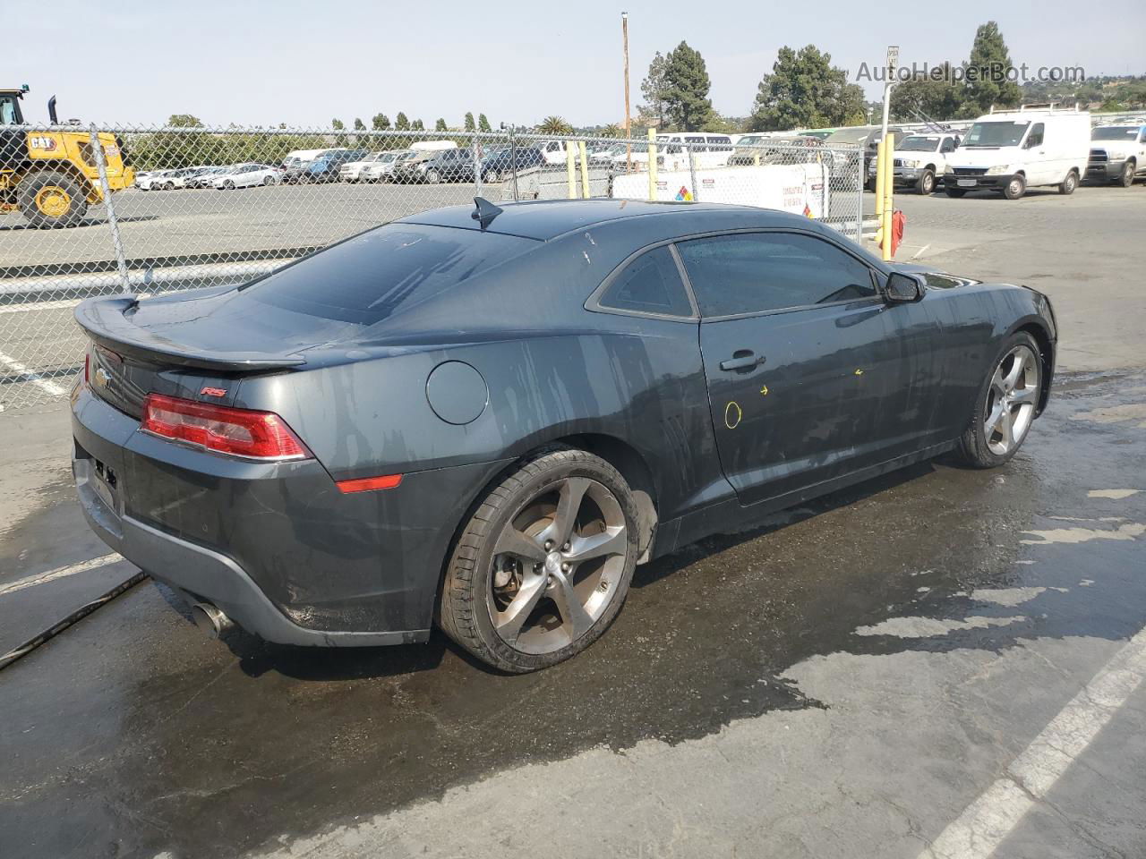 2014 Chevrolet Camaro Lt Gray vin: 2G1FC1E34E9238787