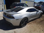 2014 Chevrolet Camaro Lt Silver vin: 2G1FC1E35E9179541