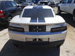 2014 Chevrolet Camaro Lt Silver vin: 2G1FC1E35E9179541