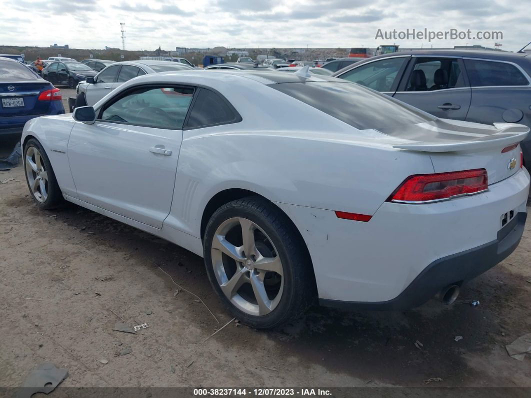 2015 Chevrolet Camaro 1lt White vin: 2G1FC1E35F9162014