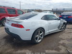 2015 Chevrolet Camaro 1lt White vin: 2G1FC1E35F9162014