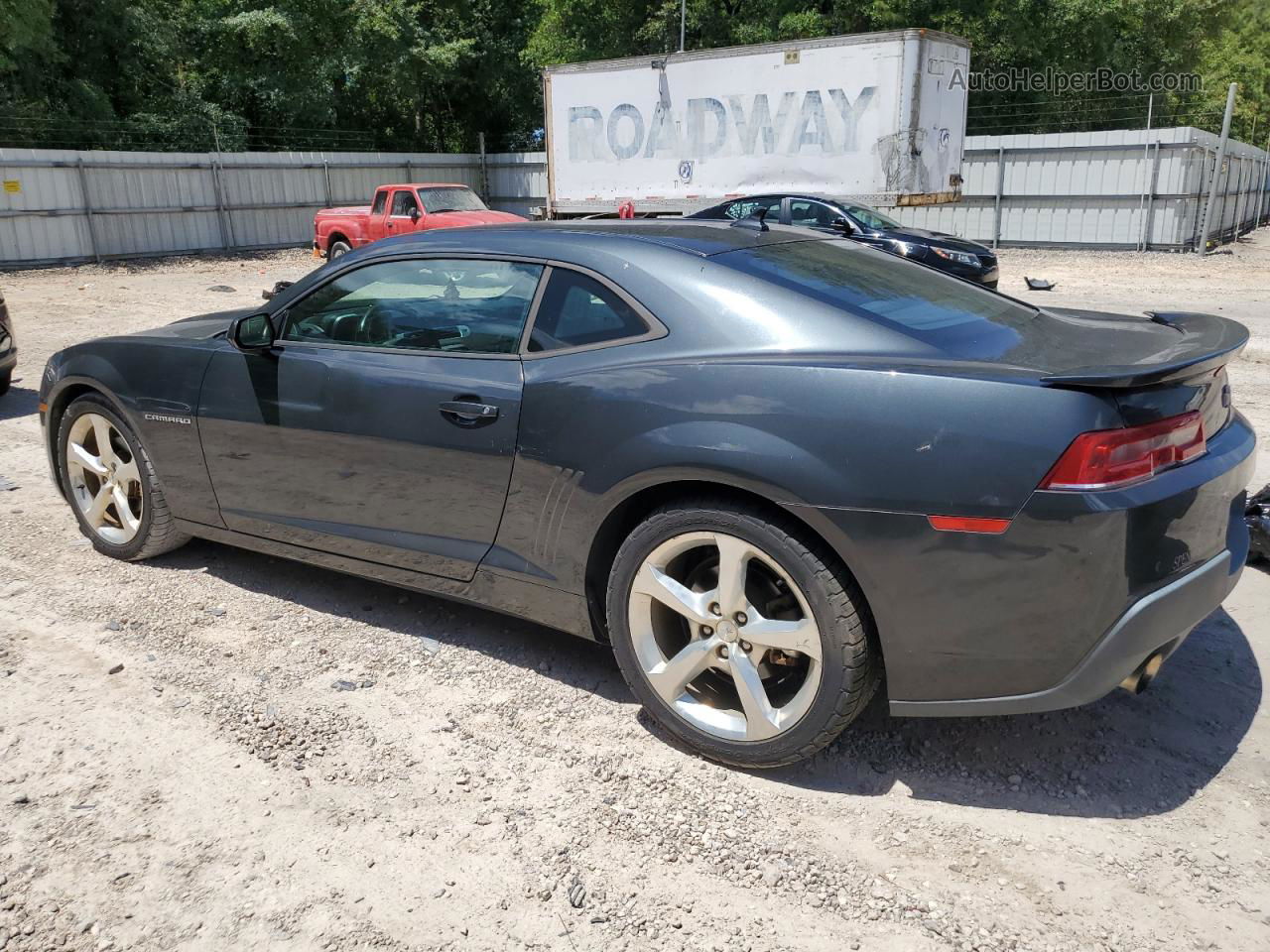 2014 Chevrolet Camaro Lt Gray vin: 2G1FC1E36E9139324