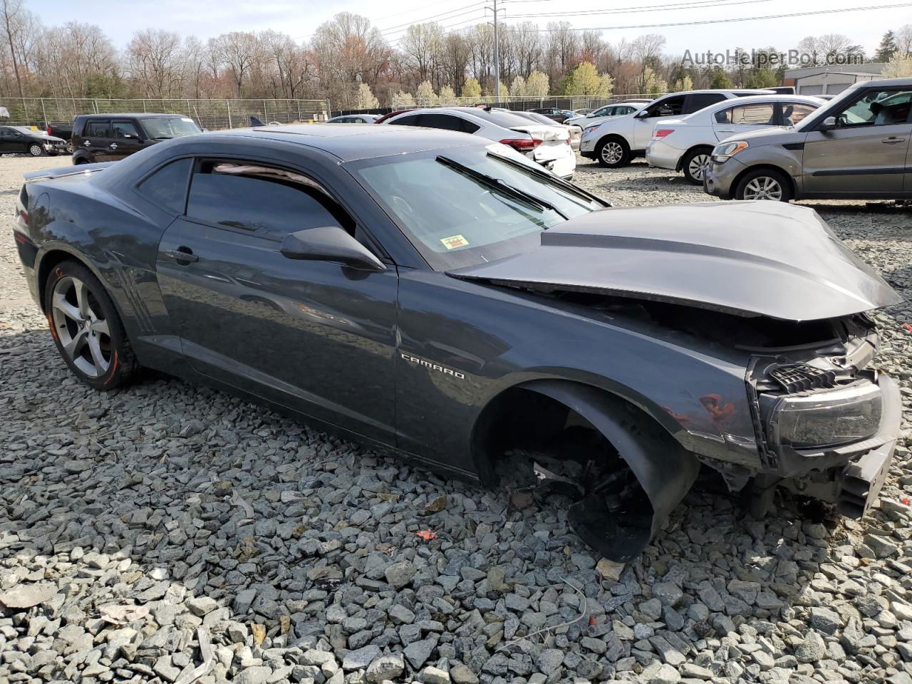 2014 Chevrolet Camaro Lt Черный vin: 2G1FC1E36E9141557