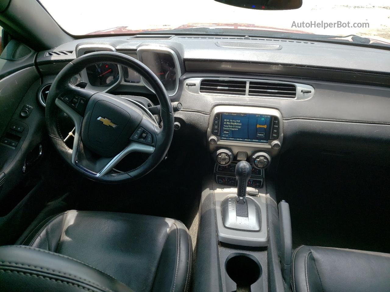 2014 Chevrolet Camaro Lt Red vin: 2G1FC1E37E9220266