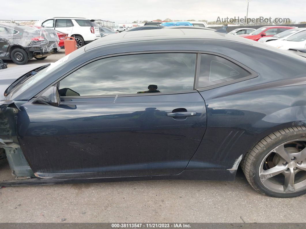 2014 Chevrolet Camaro 2lt Black vin: 2G1FC1E37E9237102