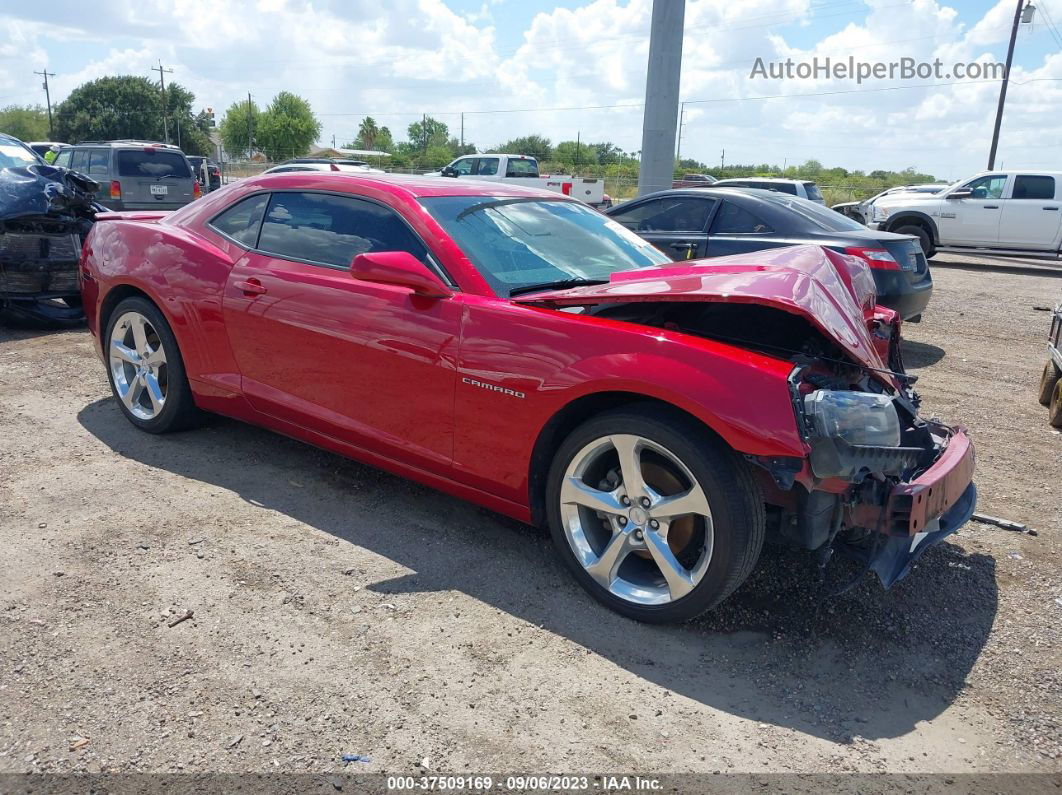 2014 Chevrolet Camaro Lt Красный vin: 2G1FC1E37E9237746