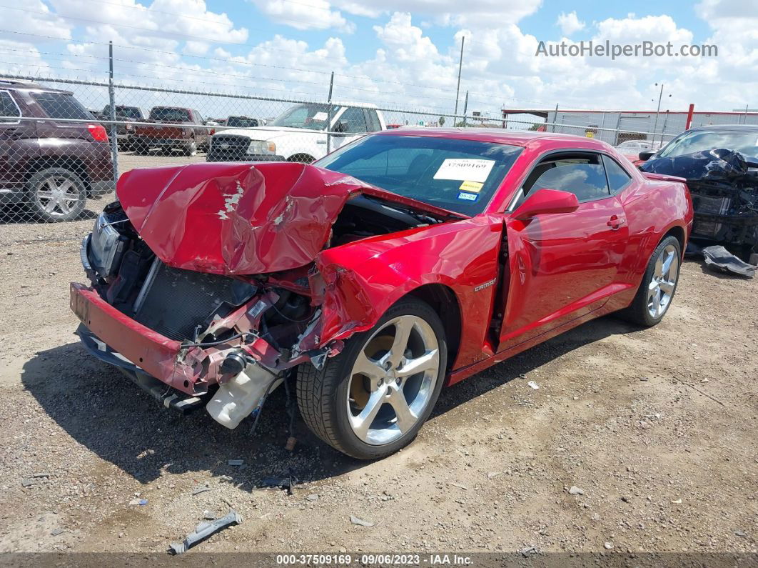 2014 Chevrolet Camaro Lt Красный vin: 2G1FC1E37E9237746