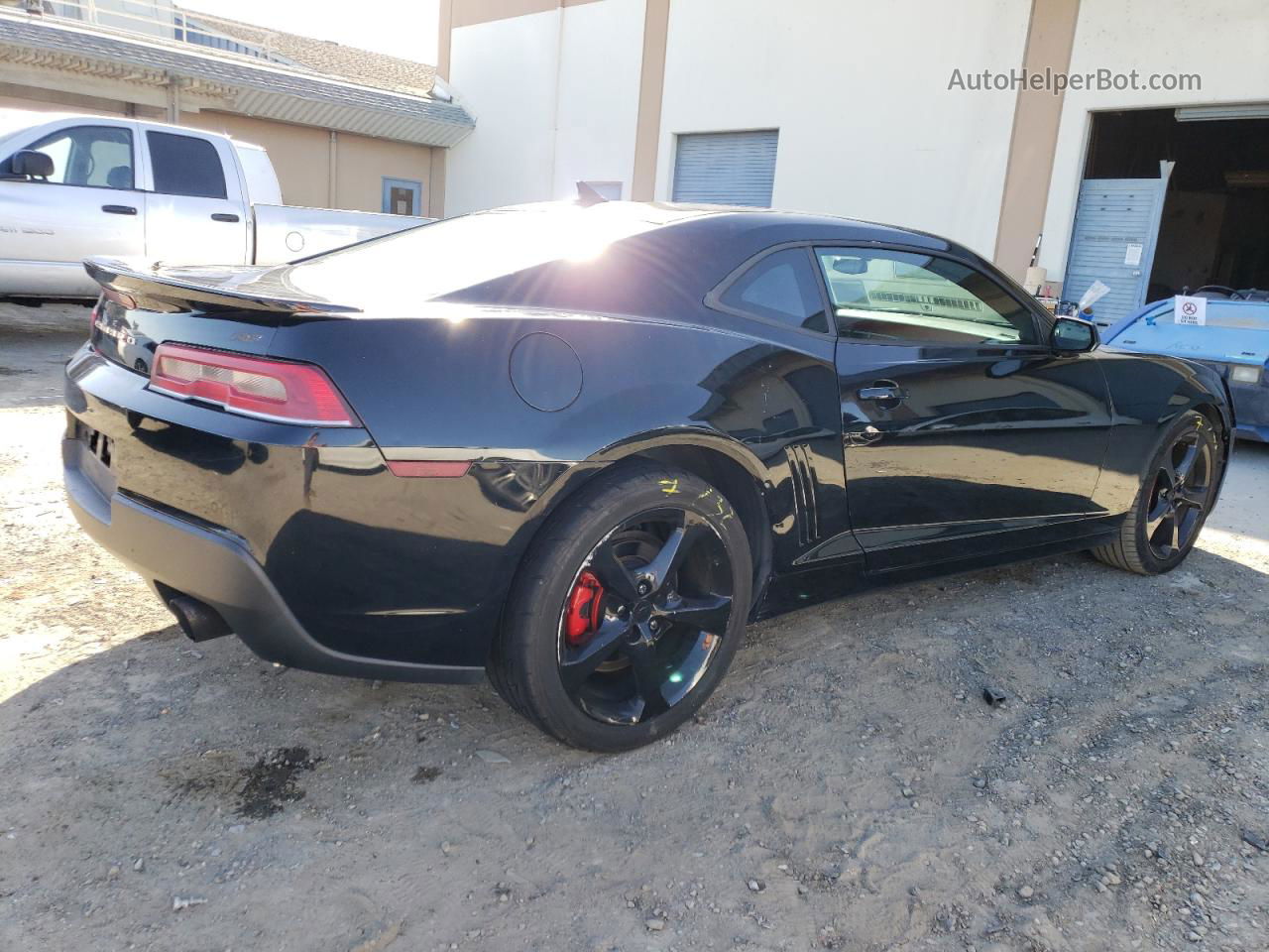 2014 Chevrolet Camaro Lt Black vin: 2G1FC1E37E9319993