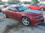 2014 Chevrolet Camaro Lt Red vin: 2G1FC1E38E9135212