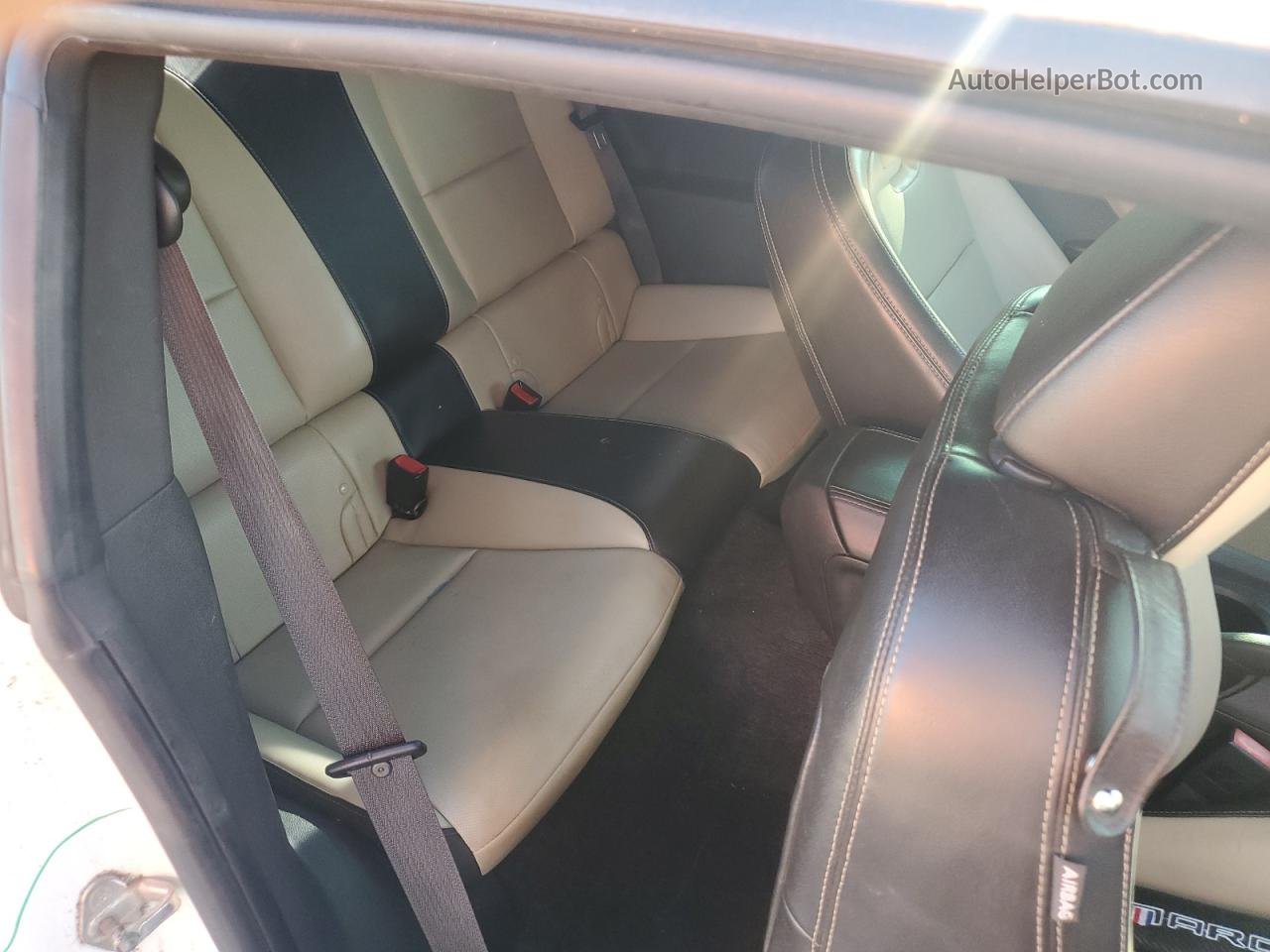 2014 Chevrolet Camaro Lt White vin: 2G1FC1E38E9186130