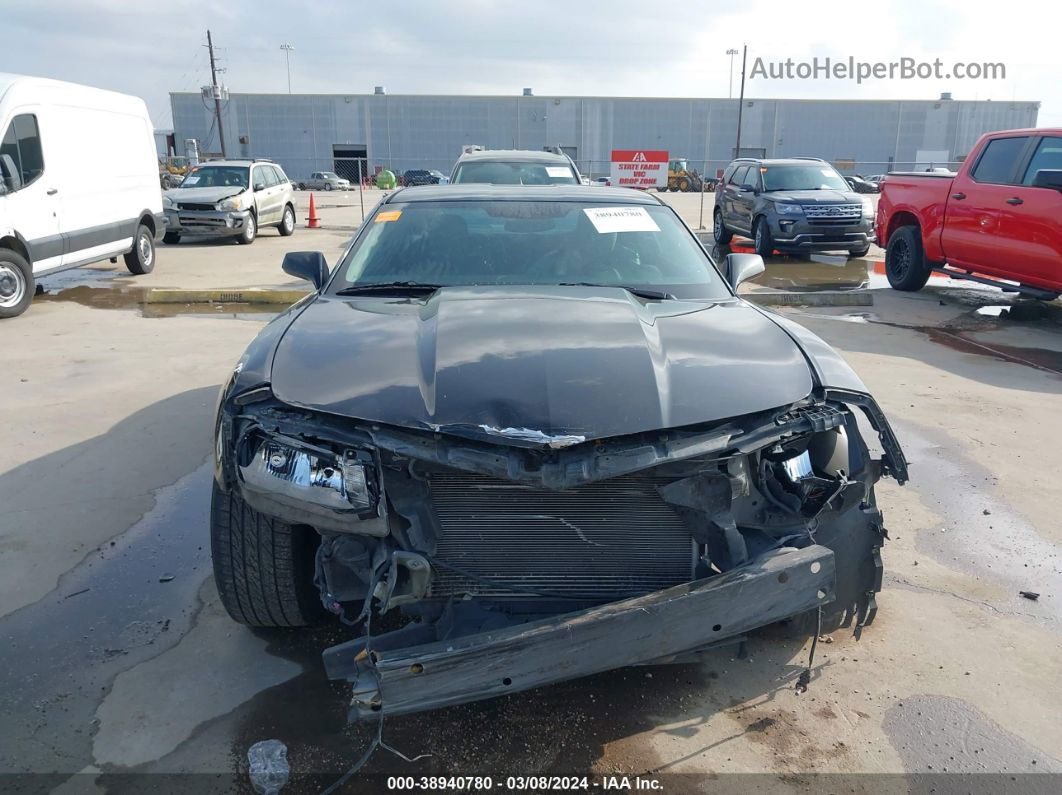 2014 Chevrolet Camaro 2lt Black vin: 2G1FC1E39E9140533