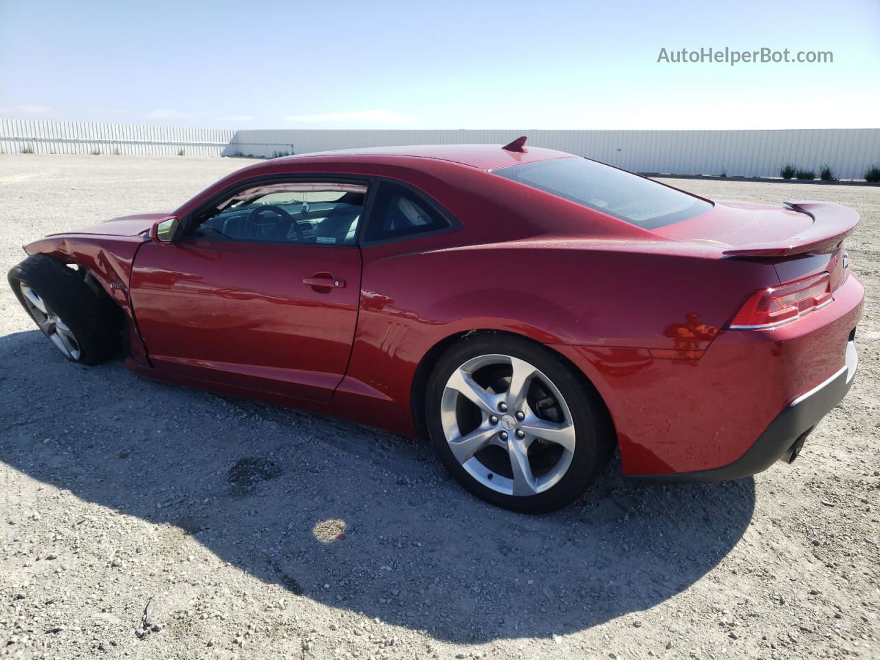 2014 Chevrolet Camaro Lt Red vin: 2G1FC1E39E9281909