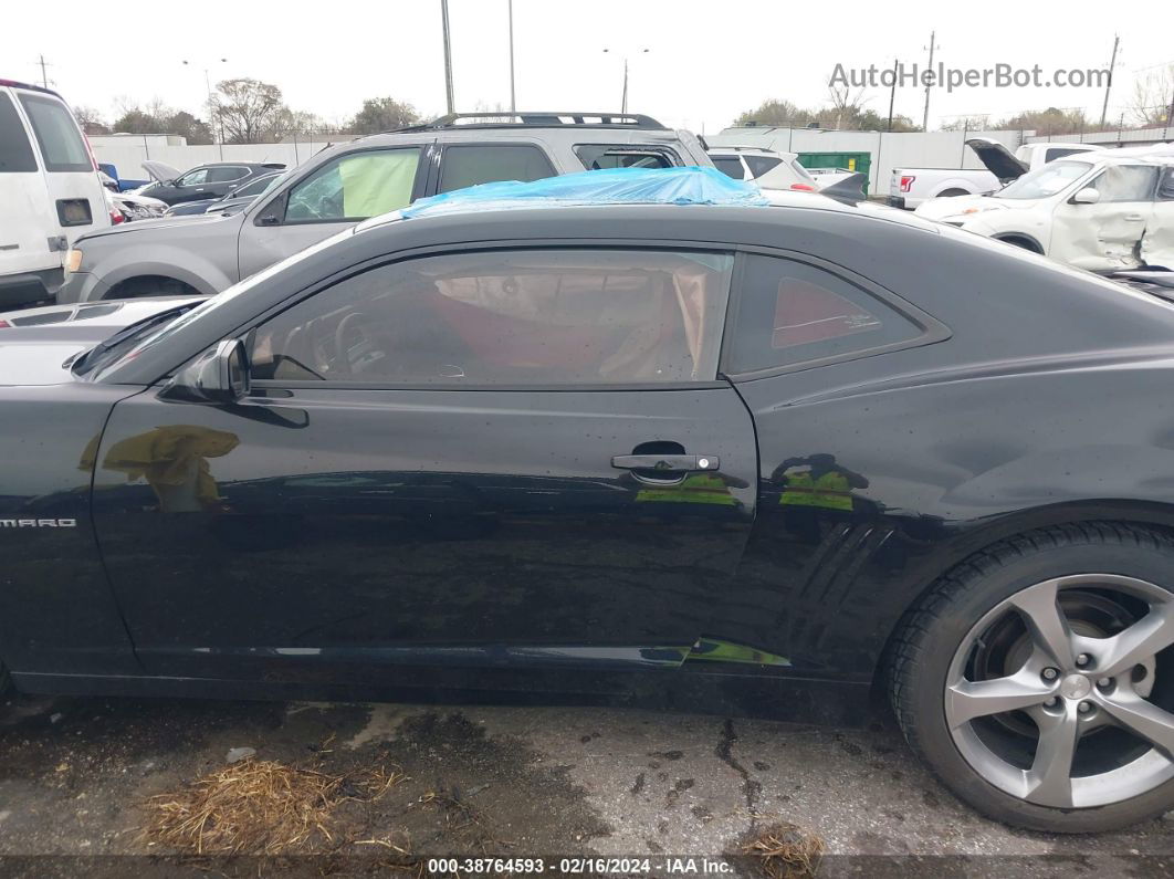 2014 Chevrolet Camaro 2lt Black vin: 2G1FC1E39E9317260