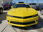 2014 Chevrolet Camaro Lt Yellow vin: 2G1FC1E3XE9224294