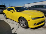 2014 Chevrolet Camaro Lt Yellow vin: 2G1FC1E3XE9224294