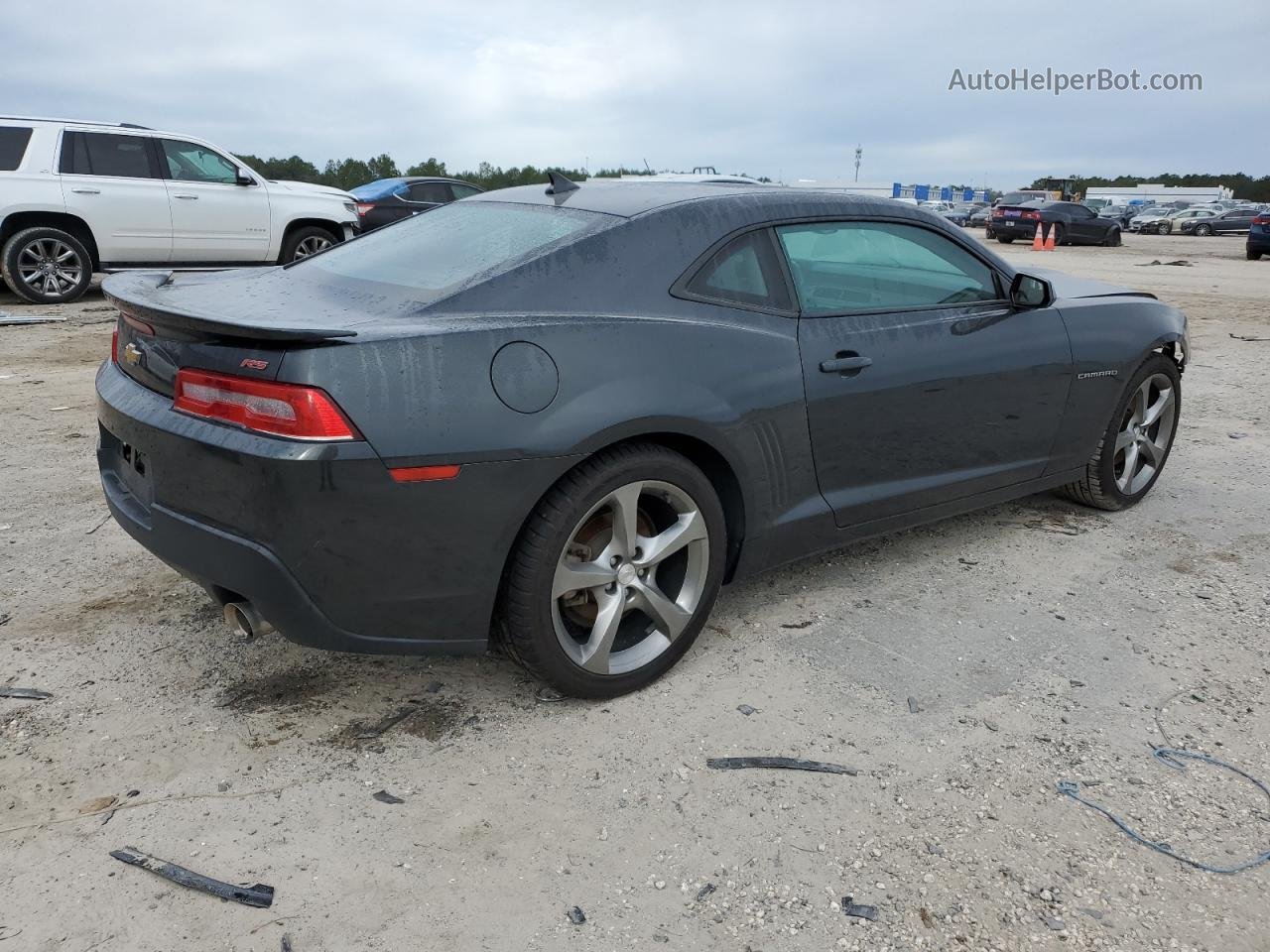 2014 Chevrolet Camaro Lt Black vin: 2G1FC1E3XE9237949