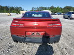 2014 Chevrolet Camaro Lt Red vin: 2G1FC1E3XE9263306