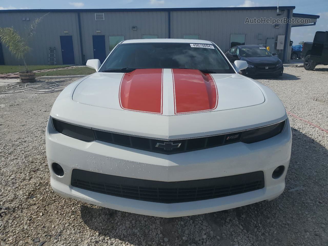 2014 Chevrolet Camaro Lt White vin: 2G1FC1E3XE9321267