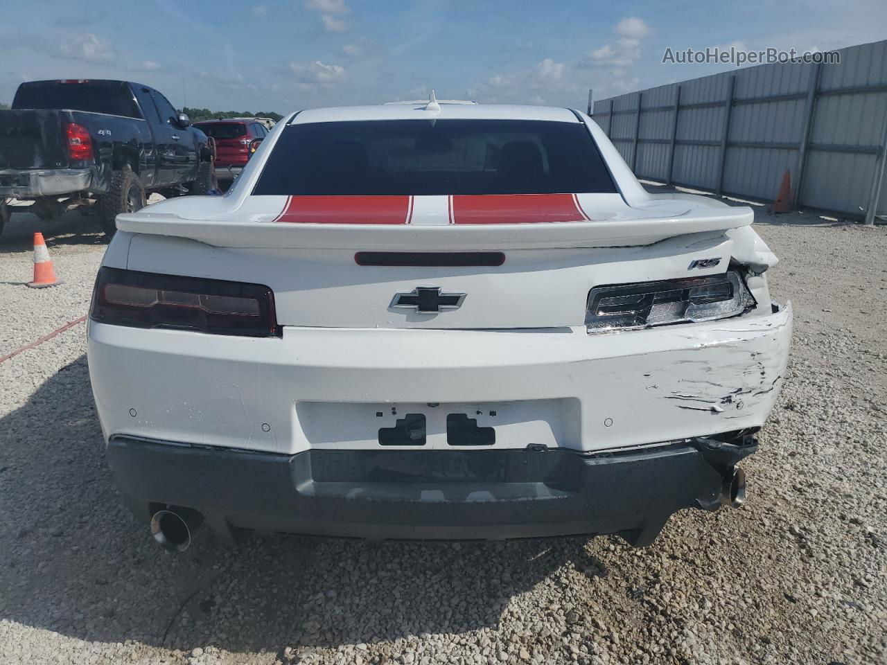 2014 Chevrolet Camaro Lt Белый vin: 2G1FC1E3XE9321267