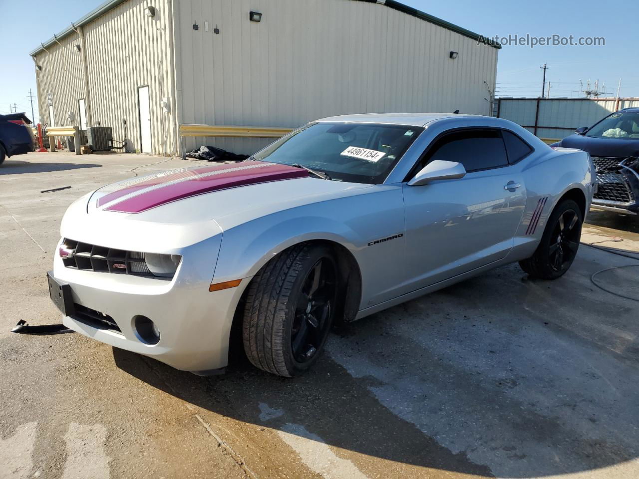 2010 Chevrolet Camaro Lt Silver vin: 2G1FC1EV0A9105648