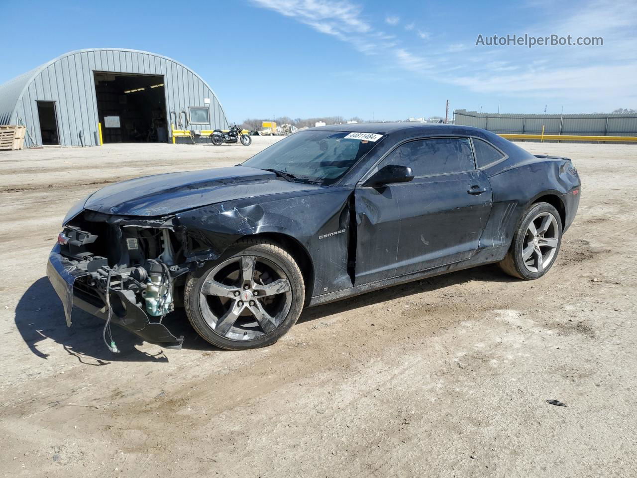 2010 Chevrolet Camaro Lt Black vin: 2G1FC1EV0A9119498